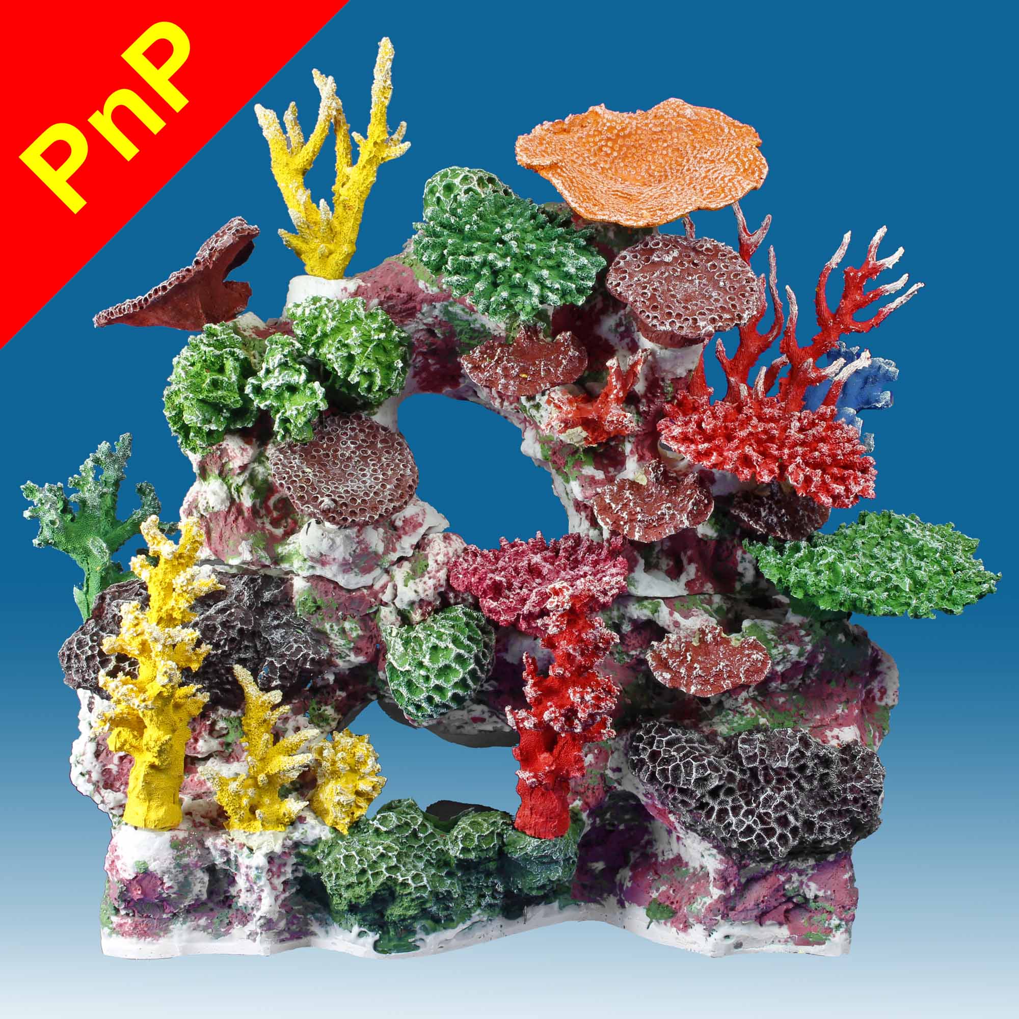 PNP300A Small Coral Reef Aquarium Decoration for Salt Water Fish Tanks
